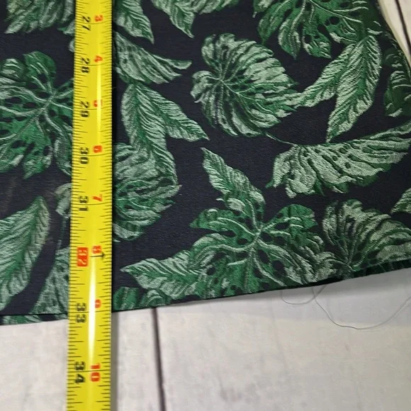 Sam Edelman Womens Palm Blue Green A-Line Dress Blue Sz 0 Mini Party Coc… - Picture 4 of 8